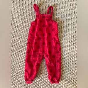 Cat & Jack Red Heart Kids Overalls